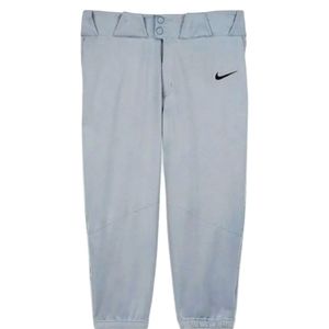 Nike Vapor Select Knicker High Gray Baseball Pants Men’s Sz XL
